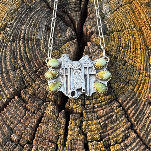 Palomino Saddle Necklace