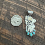 The Smoking Skull Bandit Pendant (medium)