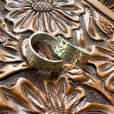 Adjustable Silver Brand Rings