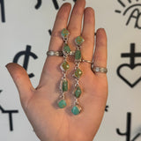 Mixed Turquoise Shoulder Dusters