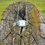 Oval Turquoise Cow Chokers