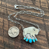 Billy the Buffalo Necklace