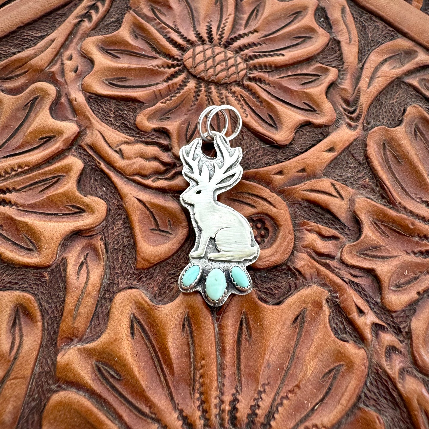 Earl the Jackalope Charm