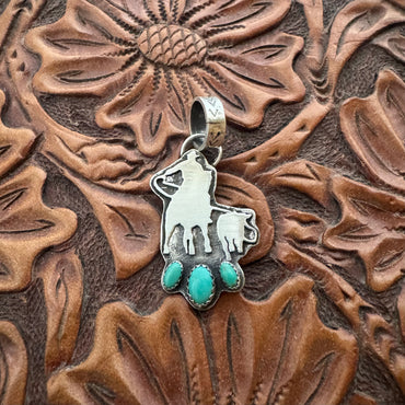 The Calf Roper Pendant