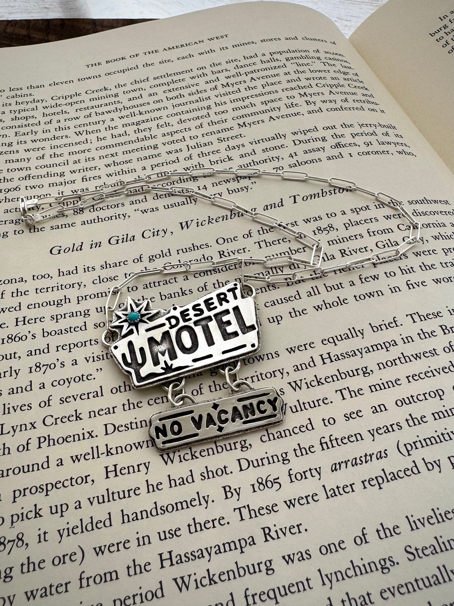 “No Vacancy” Necklace