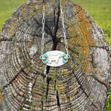Oval Turquoise Cow Chokers