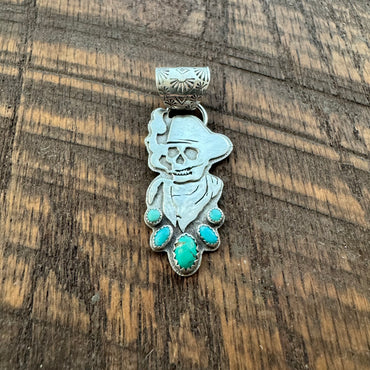 The Turquoise Smoking Cowboy