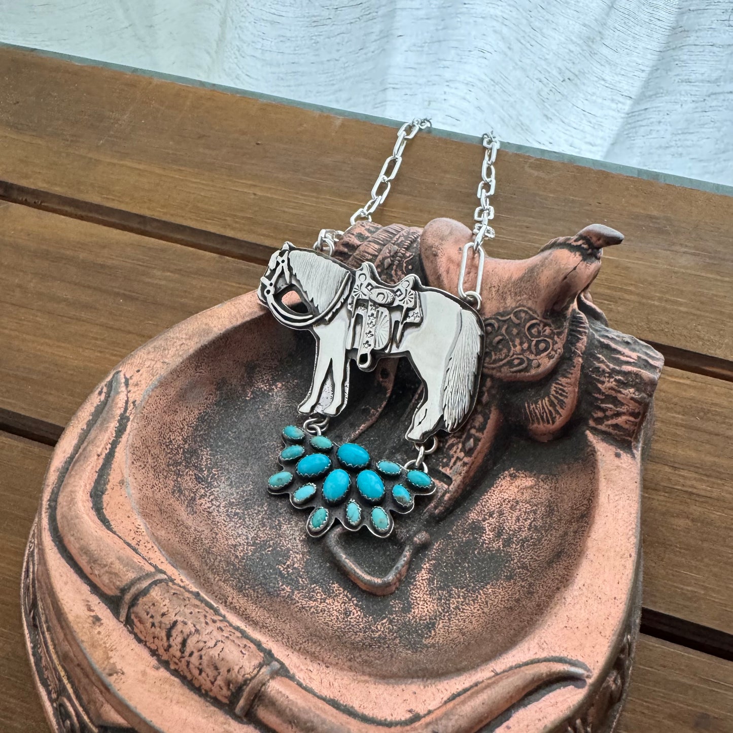 The Mokey Pony Turquoise Necklace