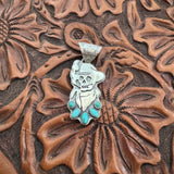 The Smoking Skull Bandit Pendant (small)