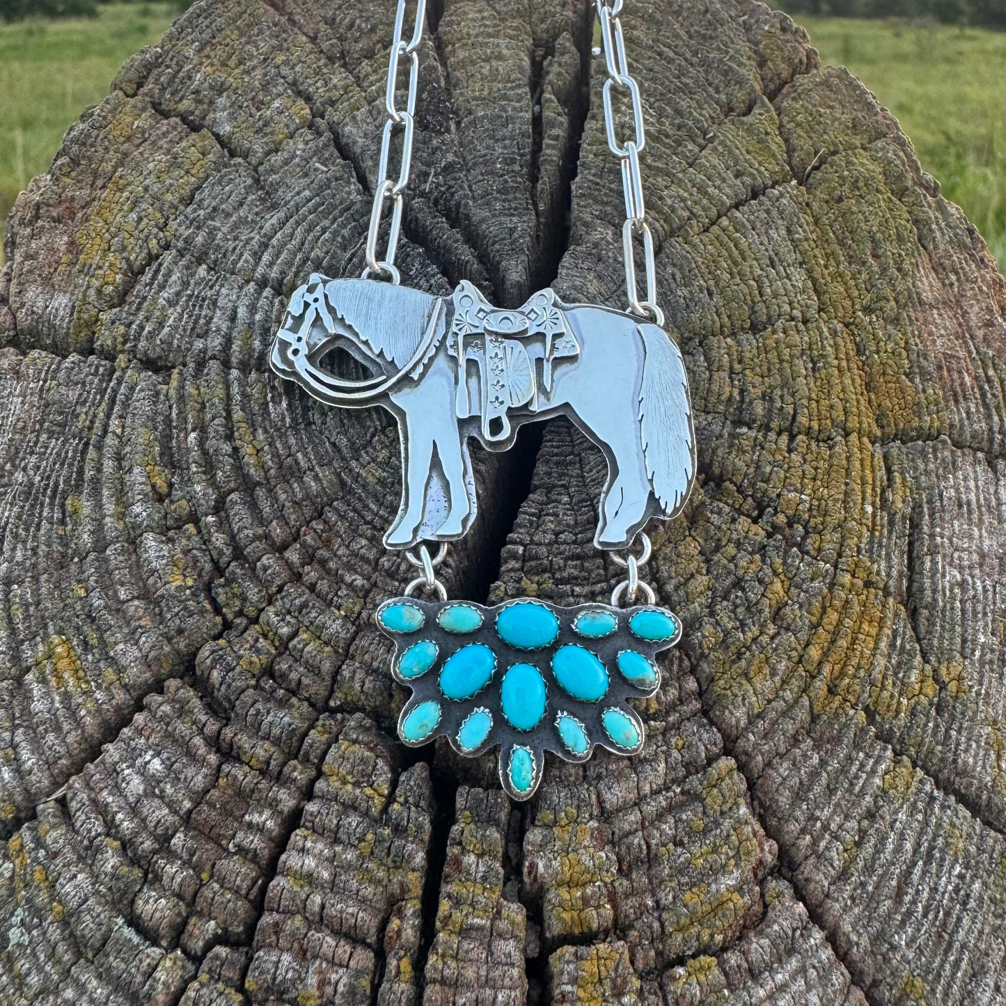 The Mokey Pony Turquoise Necklace
