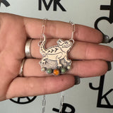 Henry the Horny Toad Necklace